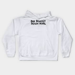 Art Pun: Du Kunst mich mal Kids Hoodie